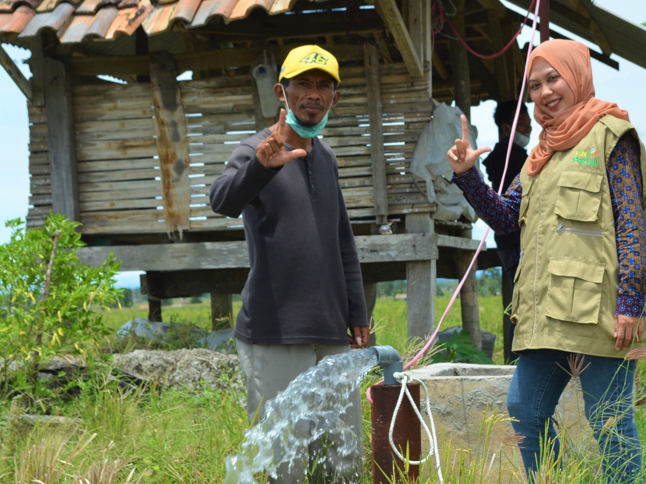 Puluhan Hektar Sawah Beralih Pakai Listrik PLN, Petani di Lampung Selatan Bisa Raup Untung Maksimal