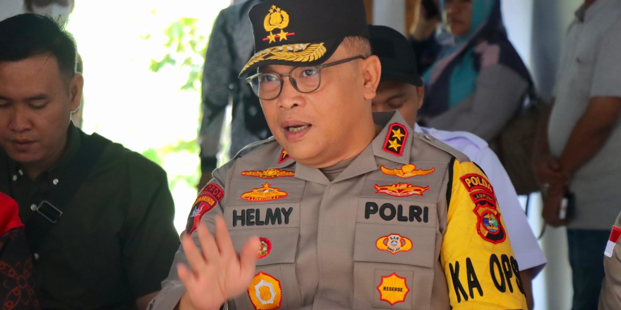 Kapolda Lampung: Berterima Kasih dan Apresiasi Pengamanan Tahapan Pilkada 2024 Kondusif