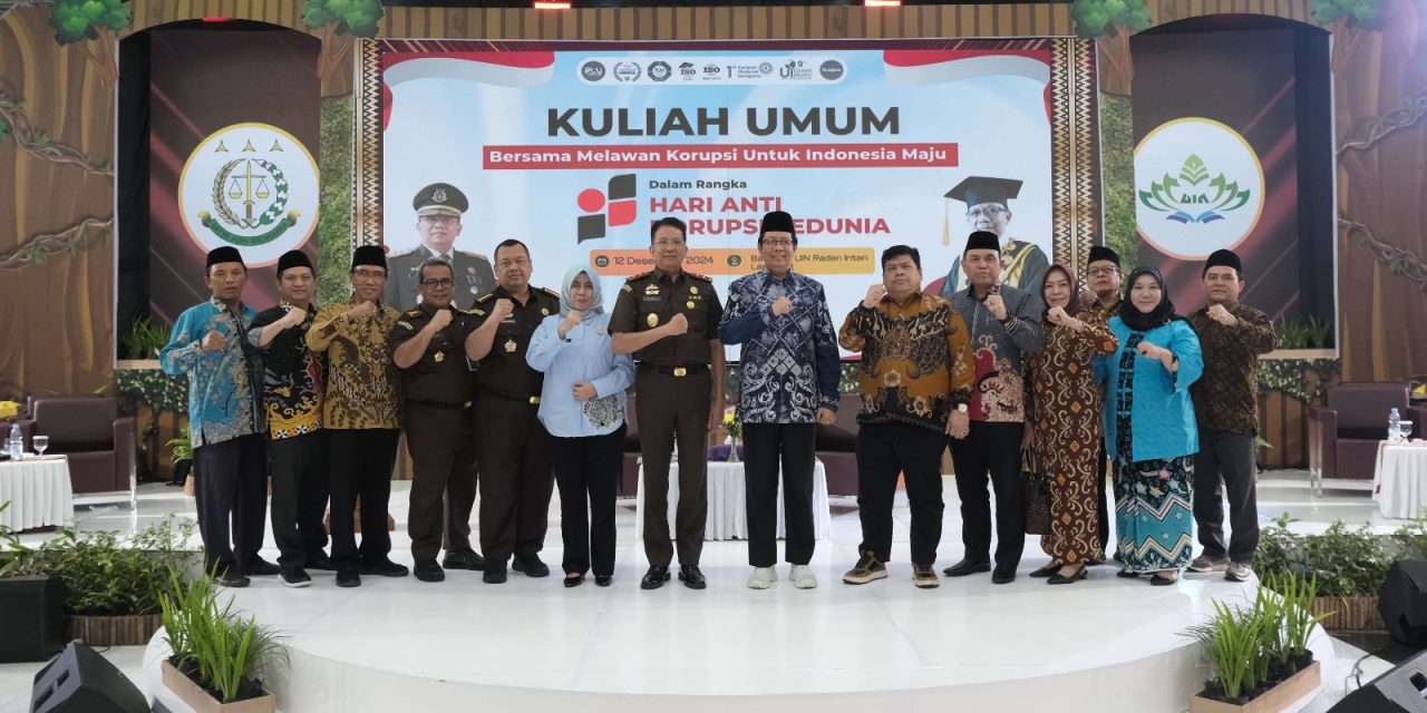 KAJATI LAMPUNG BERI KULIAH UMUM  DI KAMPUS UNIVERSITAS ISLAM NEGERI RADEN INTAN LAMPUNG