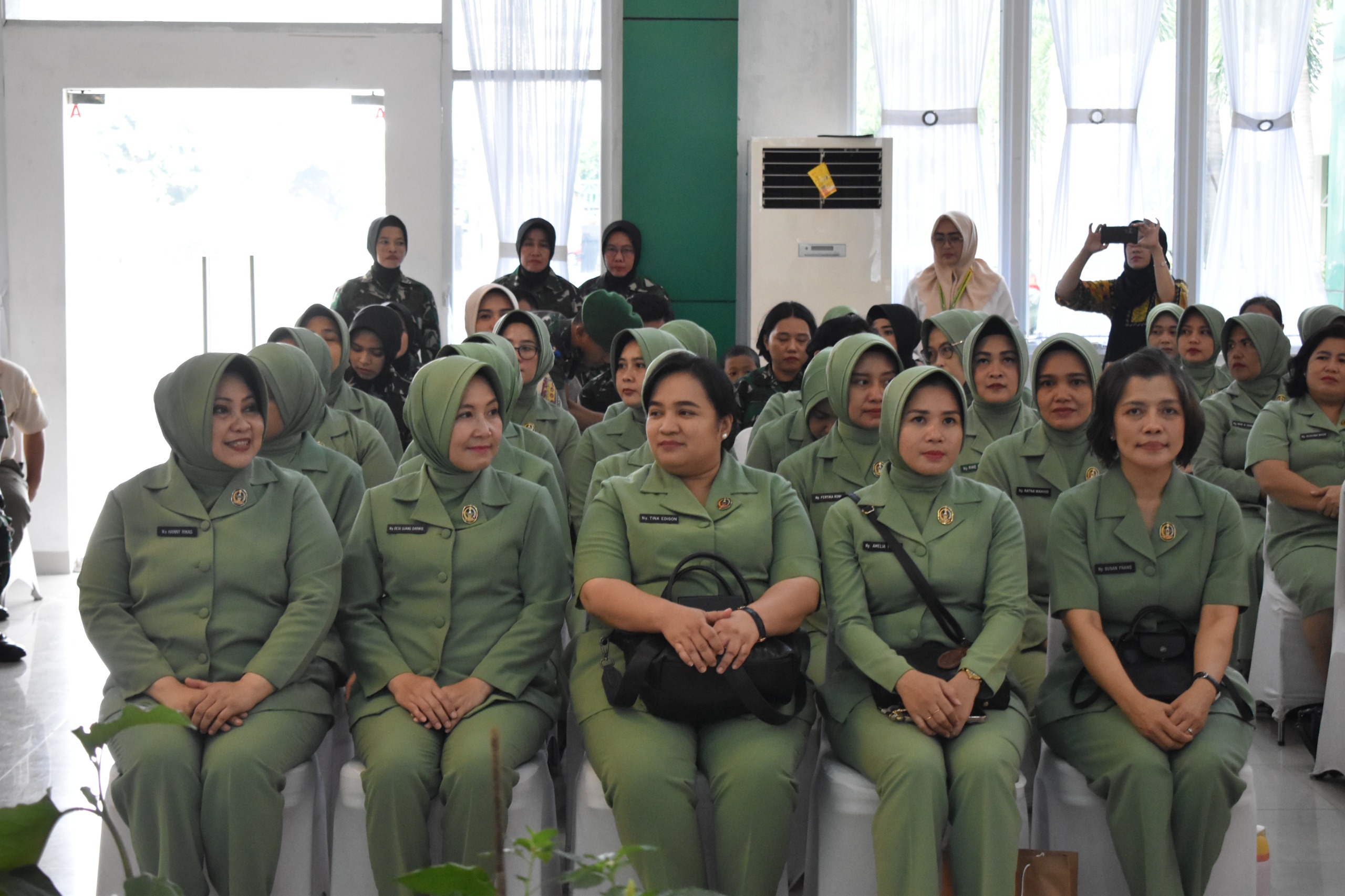 Dandim 0426 TB, Turut Sambut Pangdam ll Sriwijaya Kunker Ke Korem 043/Gatam