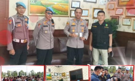Meminimalisir Pelanggaran, Polres Lampung Utara Terima Kunjungan Tim Mitigasi Bid Propam Polda Lampung