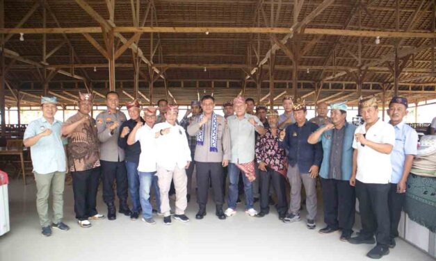 Pererat Sinergi Budaya dan Keamanan, Kapolres Lampung Selatan Bersilaturahmi dengan Para Tokoh Adat