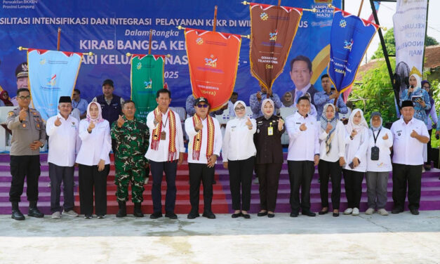 Kabupaten Lampung Selatan mendapat kehormatan menjadi tuan rumah Kirab Bangga Kencana Tingkat Sumatera, dalam rangka memperingati Hari Keluarga Nasional (Harganas) ke-32 Tahun 2025.