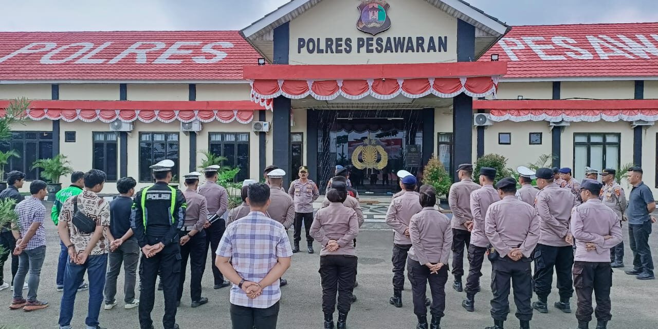 Polres Pesawaran Tingkatkan Kesiapsiagaan dengan Pleton “On Call”
