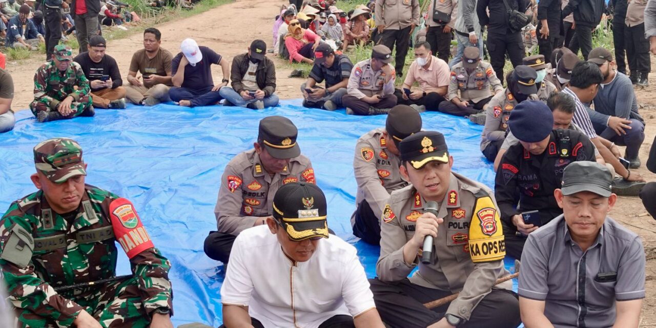 Kapolres Lampung Tengah Imbau Warga Tiga Kampung di Anak Tuha Tak Terprovokasi Soal Lahan PT BSA: Nama Provokator Sudah Kami Kantongi