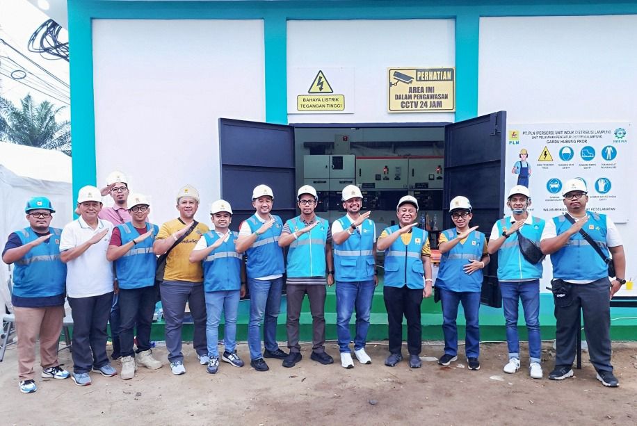 PLN UID Lampung All Out, Dukung Laga Perdana di Kandang Bhayangkara FC Lampung