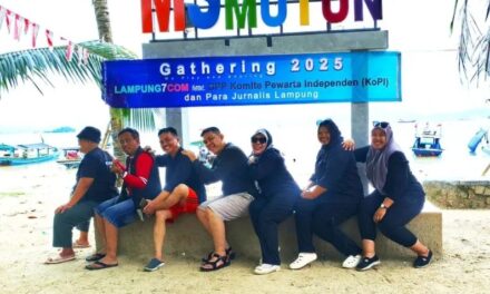 Gathering Awak Media Bersama DPP KoPI, Ajak Jurnalis Lampung Bangun Kekompakan