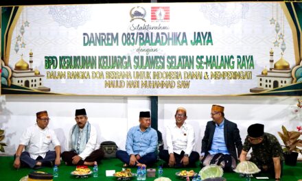 Danrem 083/Bdj ajak warga Sulsel di Malang Raya Merajut Kebersamaan