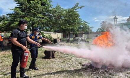 Perkuat Budaya K3, PLN UP3 Pringsewu Latih Personel Lewat Simulasi Tanggap Darurat