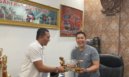 Perkuat Pengamanan Nataru, Rutan Kelas I Bandar Lampung Jalin Koordinasi dengan Dinas Pemadam Kebakaran dan Penyelamatan Kota Bandar Lampung