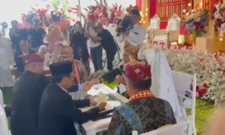Akad Nikah Muhammad Naufal Disaksikan Gubernur Lampung