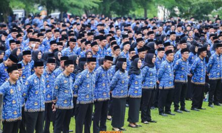 Bupati Nanda Indira Lakukan Penyerahan SK Kepada 3.457 PPPK Paruh Waktu di Lingkungan Pemkab Pesawaran