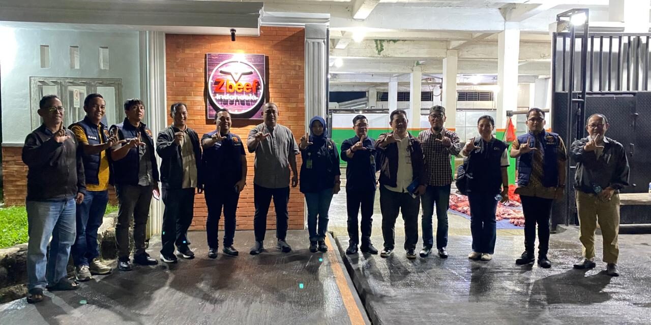 Polda Lampung Pimpin Sidak Saber Pangan di Bandar Lampung, Pastikan Keamanan dan Kepatuhan RPH