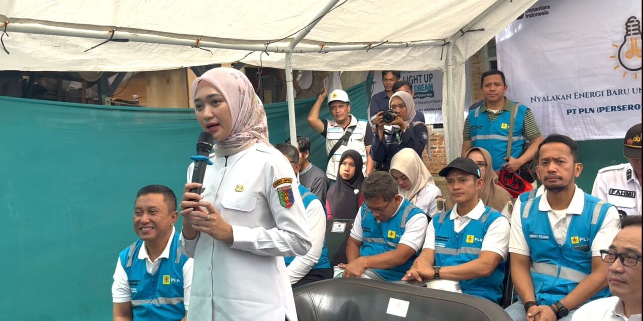 Wagub Jihan Hadir Dalam Penyalaan LUTD, Pemprov Lampung Apresiasi PLN