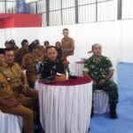 Dandim 0421/Lampung Selatan Ikuti Vidcon Percepatan Pembangunan KDKMP di Desa Budi Lestari.