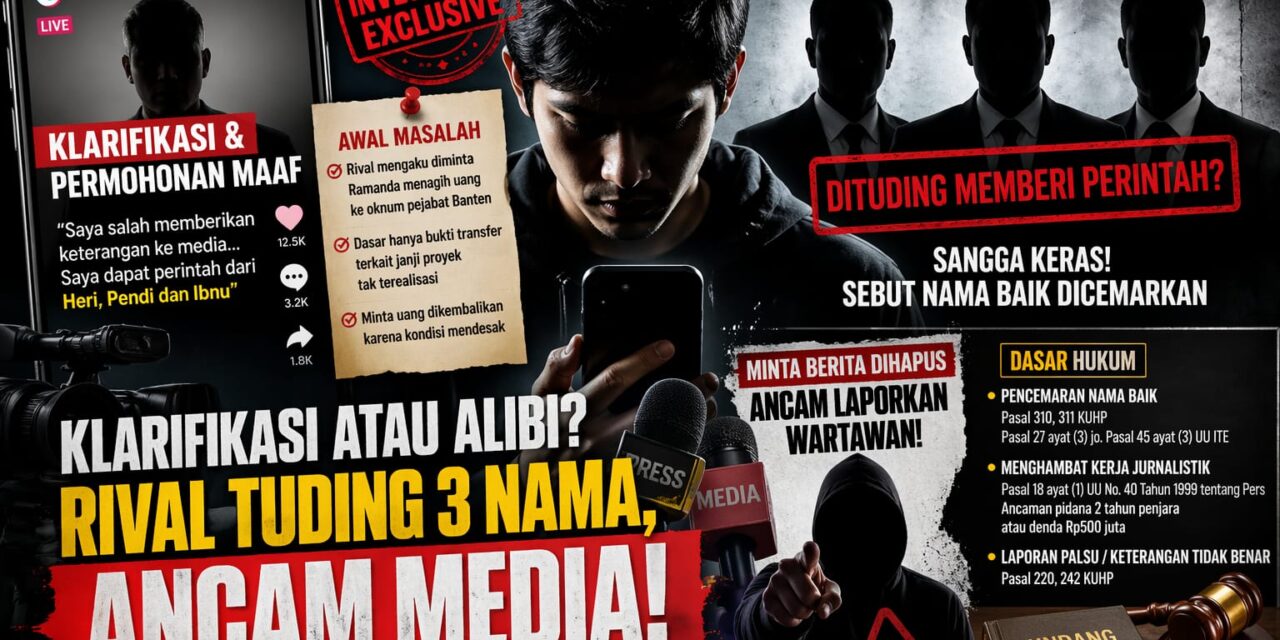 Pernyataan TikTok Rival Picu Polemik, Tudingan ke Tiga Nama Disoal sebagai Pencemaran Nama Baik