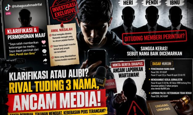 Pernyataan TikTok Rival Picu Polemik, Tudingan ke Tiga Nama Disoal sebagai Pencemaran Nama Baik