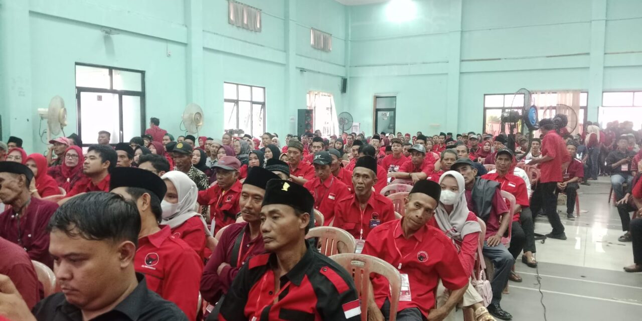 MUNSANCAB Serentak DPC PDI Perjuangan Pandeglang Tahun 2026 Digelar di Gedung PKP RI Cikeudal 