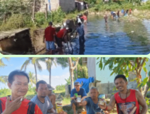 Gotong Royong di Aliran Kali Waduk Kali Begho, Warga Desa Kapuran Perkuat Kepedulian Lingkungan