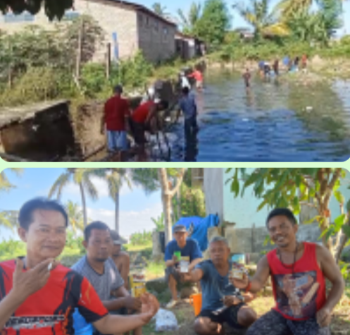 Gotong Royong di Aliran Kali Waduk Kali Begho, Warga Desa Kapuran Perkuat Kepedulian Lingkungan