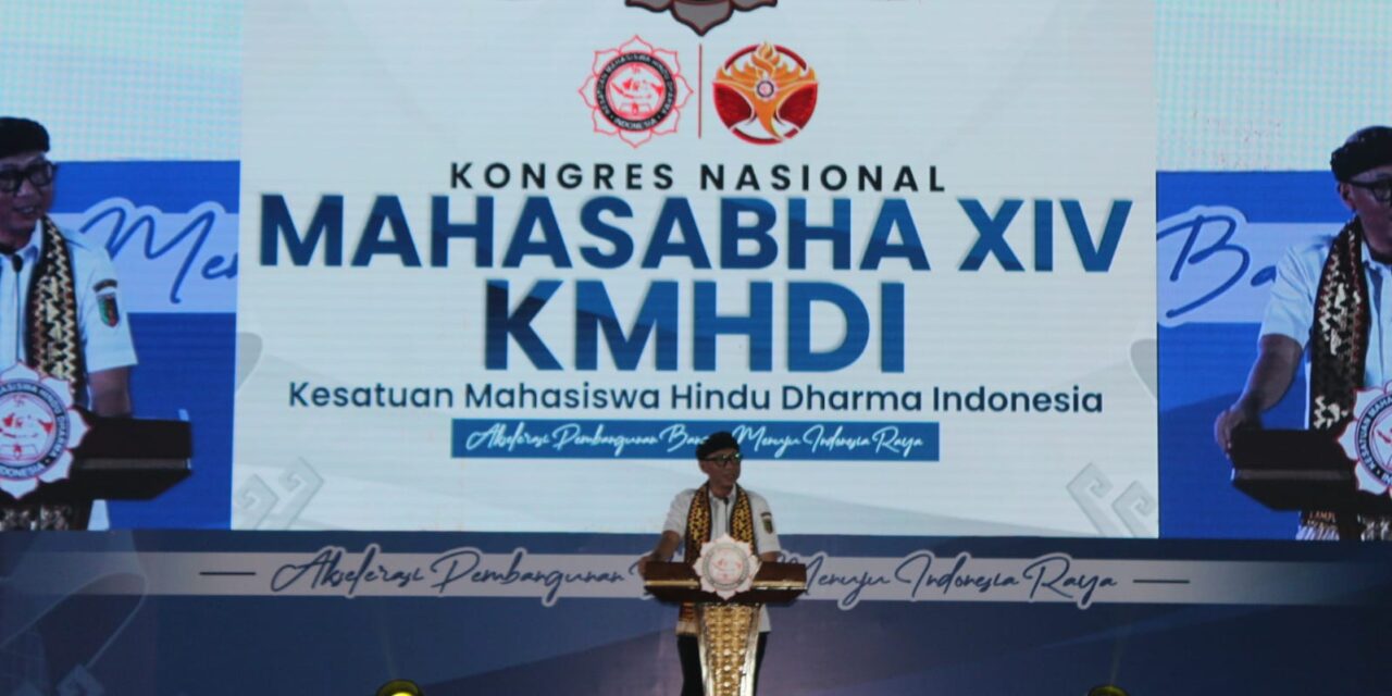 Ketua MPR RI Buka Mahasabha XIV KMHDI di Lampung: Momentum Cetak Pemimpin Bangsa Berintegritas