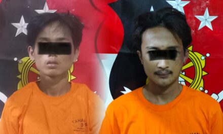 Polisi Bekuk Dua Pencuri Spesialis Rumah Kosong di Tanjung Karang Barat