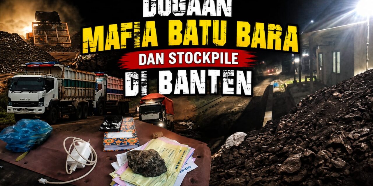 Dugaan Pelanggaran Tambang Batu Bara di Serang Mencuat, Aktivitas Stockpile dan Jalur Distribusi Diselidiki