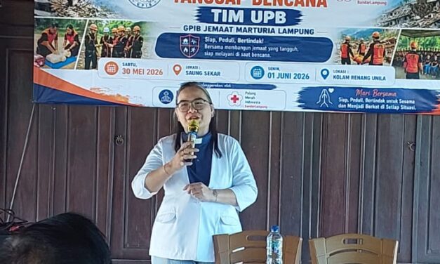 Perkuat Kesiapsiagaan Jemaat, GPIB Marturia Lampung Gelar Pelatihan Tanggap Bencana