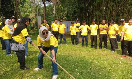 Rangkaian Hari Bhayangkara Ke – 80, Bidhumas  Polda Lampung dan Insan Pers Gelar Gathering