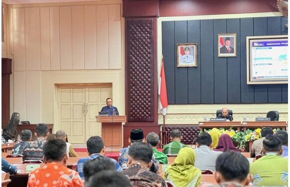 RAPAT PLENO TIM PERCEPATAN AKSES KEUANGAN DAERAH (TPAKD)  PROVINSI LAMPUNG SEMESTER I TAHUN 2026