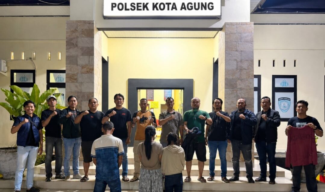 Tangkap Pelaku Pengeroyokan, Polsek Kota Agung dan Tekab 308 Presisi Polres Tanggamus Amankan Satu Pria, Dua Wanita serta Diduga Narkoba