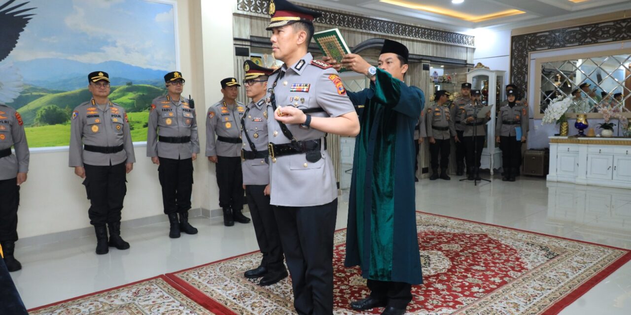 Kombes Pol Eko Bagus Riyadi Resmi Jabat Kapolresta Bandar Lampung