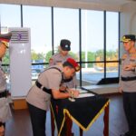 Kompol Regan Resmi Gantikan Kompol Gigih Jabat Kasat Reskrim Polresta Bandar Lampung