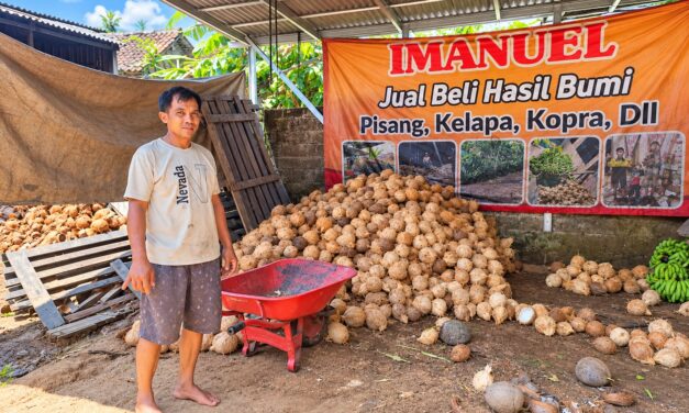 Berawal dari Jualan Pisang Keliling, Sarjiyanti Sukses Kembangkan Gudang Hasil Bumi IMANUEL Bersama BRI Unit Panjang